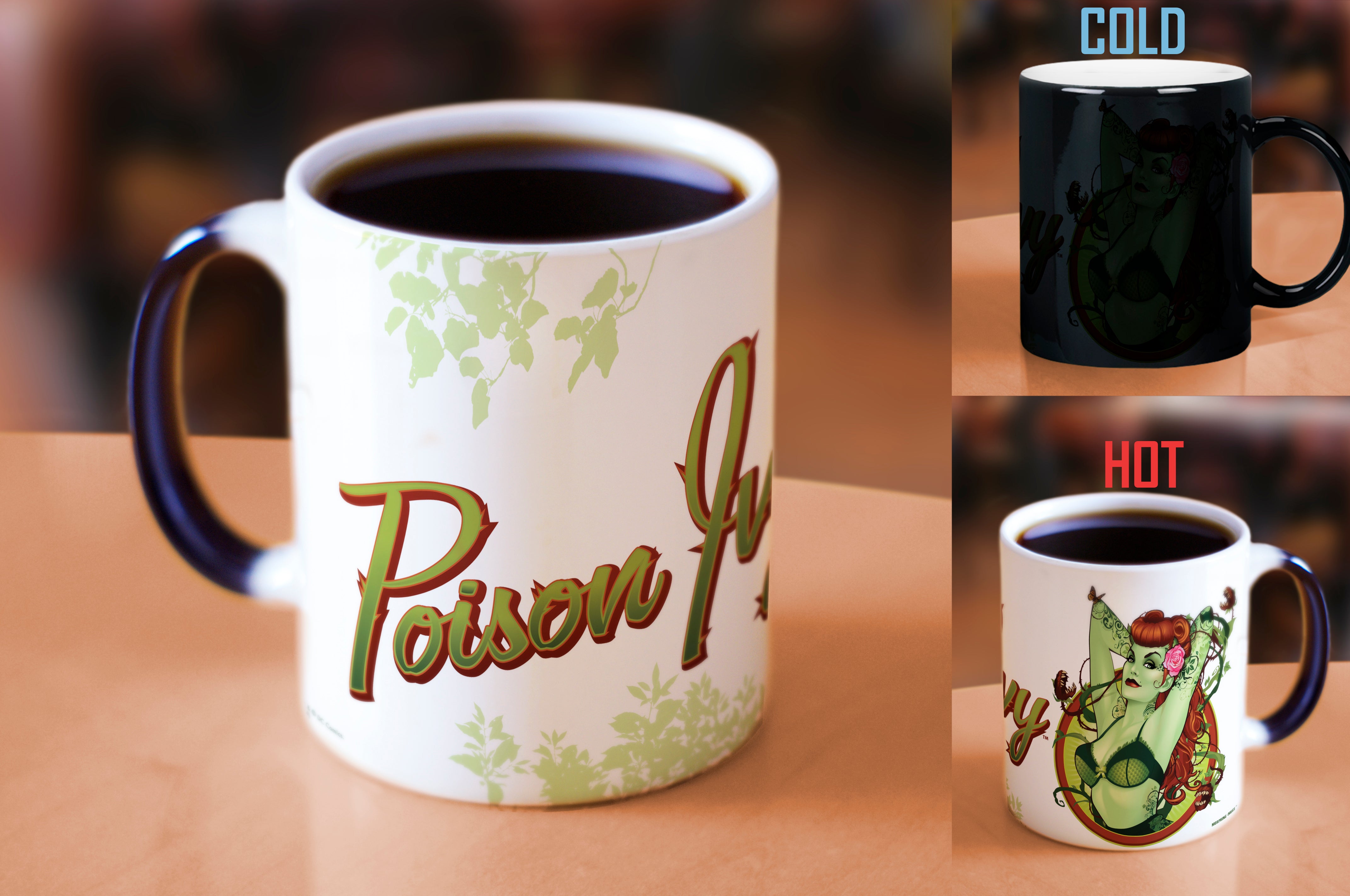 DC Comics (Justice League - Poison Ivy Bombshell) Morphing Mugs® Heat-Sensitive Mug MMUG077